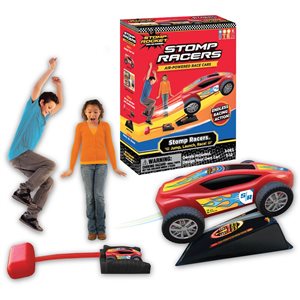 Jeu de course de voiture à propulsion pneumatique de Stomp Rocket