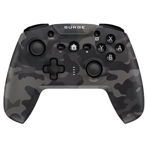 SURGE SwitchPad Pro Wireless Controller for Nintendo Switch - Grey Camo