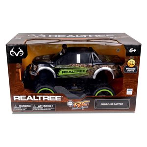 Véhicule télécommandé 14 po Realtree Ford F-150 Raptor de NKOK, noir