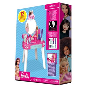 Ensemble de coiffeuse Barbie de Toy Shock avec 12 accessoires