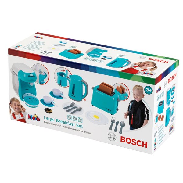 Ensemble de jouets petit-déjeuner Bosch par Theo Klein, turquoise, grand format