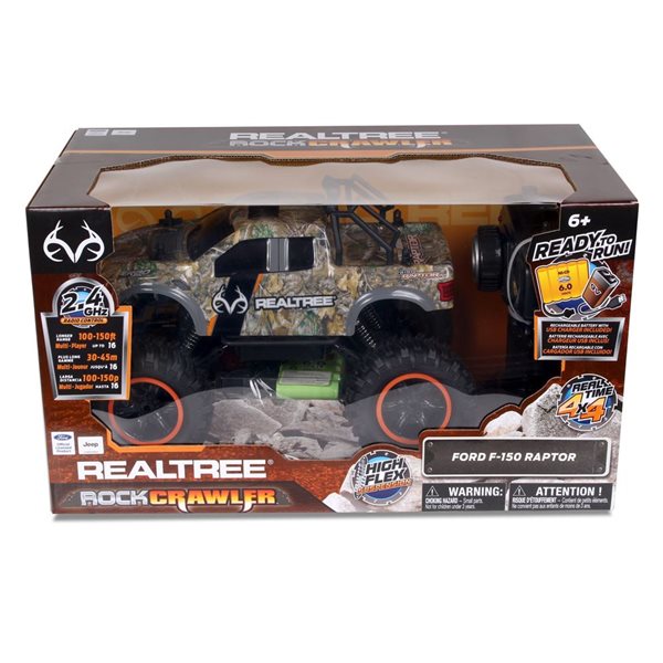 Véhicule télécommandé 11,5 po Realtree Raptor Ford F-150 de NKOK