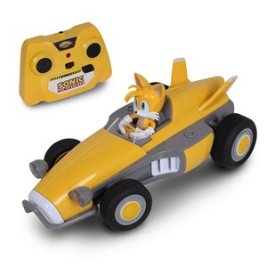 NKOK Tails 2.4 GHz Remote-Controlled Car with Turbo Boost - Yellow