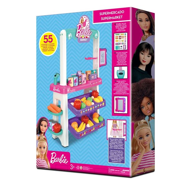 Supermarché Barbie de Toy Shock avec 55 accessoires