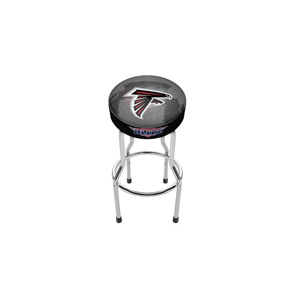 Arcade1UP Atlanta Falcons Height-Adjustable Round Upholstered Arcade Stool