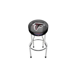 Tabouret d'arcade rond rembourré Falcons d'Atlanta à hauteur réglable par Arcade1UP