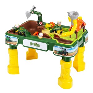 Theo Klein John Deere 2-in-1 Kids Farm and Water Play Table