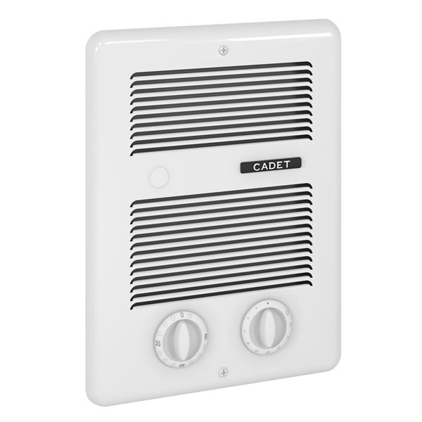 Cadet Com-Pak 4.5 x 12.75-in 1000 W 120/240 V Bath Fan-Forced Heater