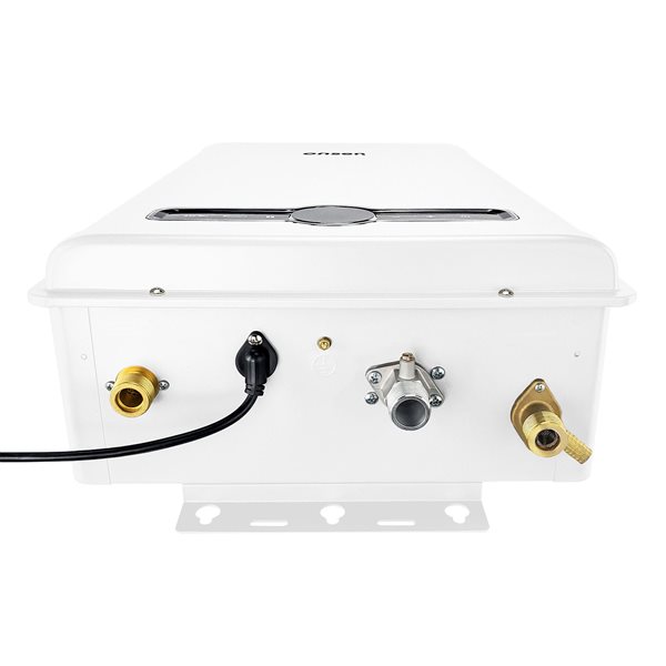 Chauffe-eau résidentiel au gaz naturel sans réservoir  Onsen 26L (incl. kit d'échappement mural 3 po), 6.9 GPM 180K BTU