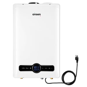 Onsen 26L 6.9 GPM 180K BTU Indoor Propane Tankless Water Heater