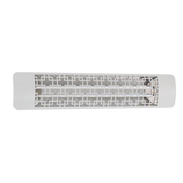 Eurofase Heating Brix White 4000W 277 V Electric Infrared Dual Element Heater