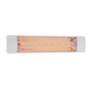 Eurofase Heating Brix White 5000W 240 V Electric Infrared Dual Element Heater