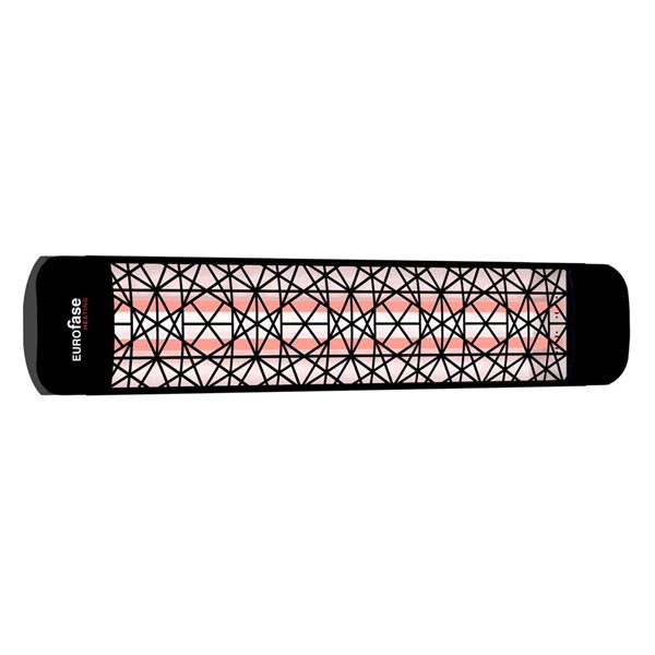 Eurofase Heating EF40/EF50 Astra Black Decor Plate Kit for 4000 and 5000-W 39-in Eurofase Heaters