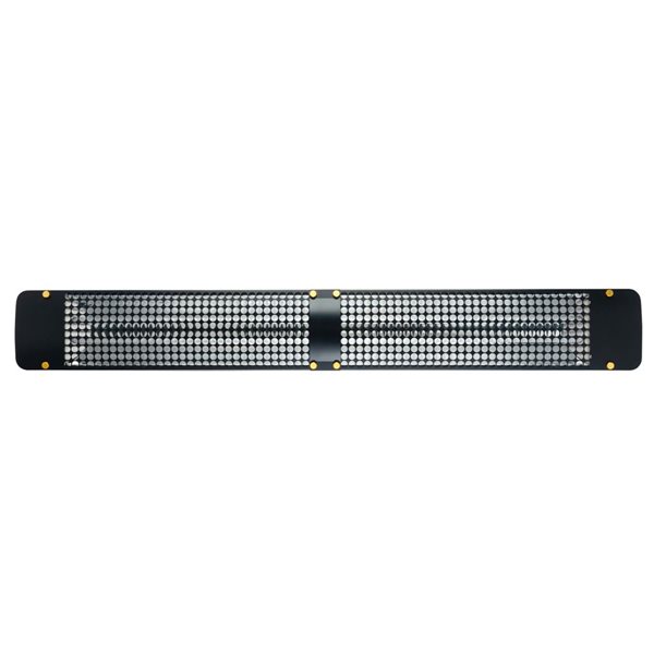 Eurofase Heating Admiral Black 6000W 240 V Electric Infrared Dual Element Heater