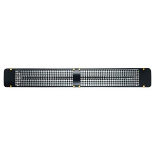 Eurofase Heating Admiral Black 6000W 240 V Electric Infrared Dual Element Heater