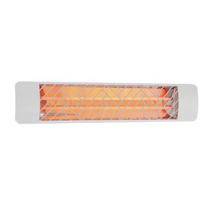 Eurofase Heating Clover White 4000W 240 V Electric Infrared Dual Element Heater