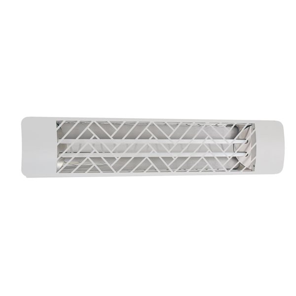 Eurofase Heating Chevron White 4000W 480 V Electric Infrared Dual Element Heater