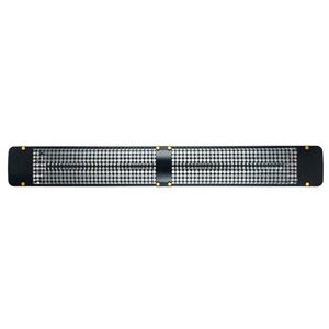 Eurofase Heating Admiral Black 6000W 480 V Electric Infrared Dual Element Heater
