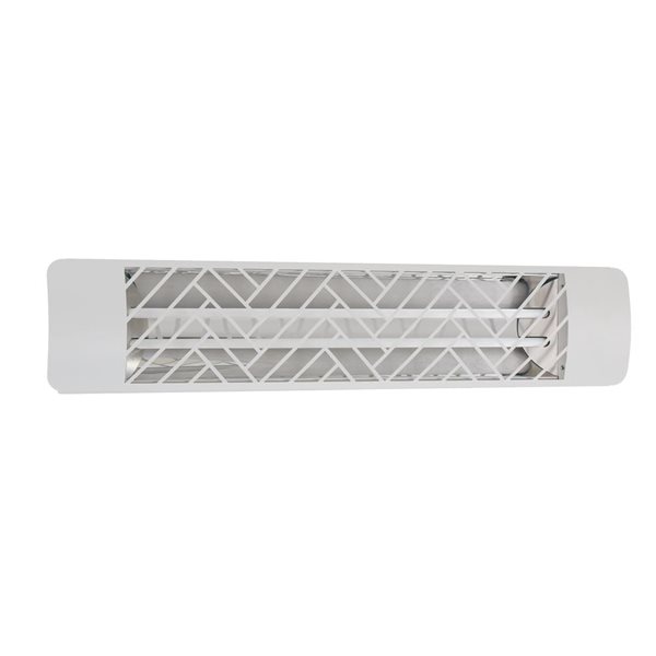 Eurofase Heating Clover Stainless Steel 4000 W 240 V Electric Infrared Dual Element Heater