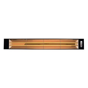 Eurofase Heating 6000W 277 V Black Electric Infrared Dual Element Heater