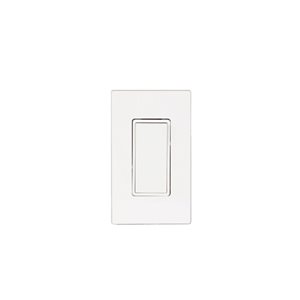 Eurofase Heating Heater On/Off Paddle Switch and White Single Gang Wall Plate