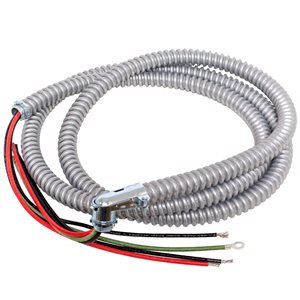 Eurofase Heating 4-Wire Hi-Temp Power Cable for Flush Mount Heater Installation 10 ft