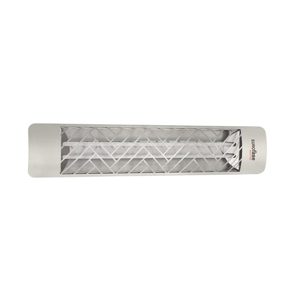 Eurofase Heating Chevron Stainless Steel 4000W 480 V Electric Infrared Dual Element Heater