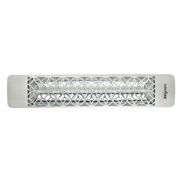 Eurofase Heating 1500 W Clover Stainless Steel 120 V Electric Infrared Single Element Heater