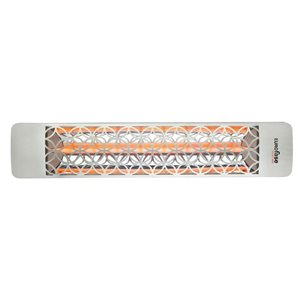 Eurofase Heating 1500 W Clover Stainless Steel 120 V Electric Infrared Single Element Heater