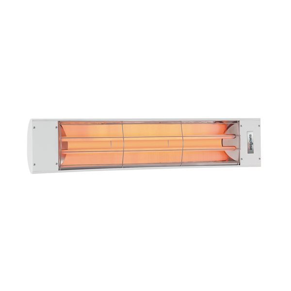 Eurofase Heating White 4000W 277 V Electric Infrared Dual Element Heater
