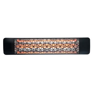 Eurofase Heating Astra Black 1500W 120 V Electric Infrared Single Element Heater