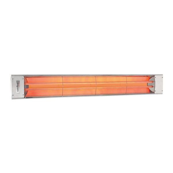 Eurofase Heating 6000W 240 V Stainless Steel Electric Infrared Dual Element Heater