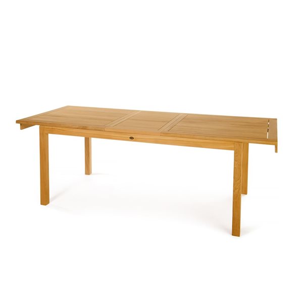 ARB Teak & Specialties Foster Teak 71/91 x 36-in Rectangular Dining Extension Table