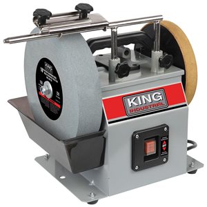 King Canada 10-in 1.6A Motor Wet/Dry Sharpener Kit