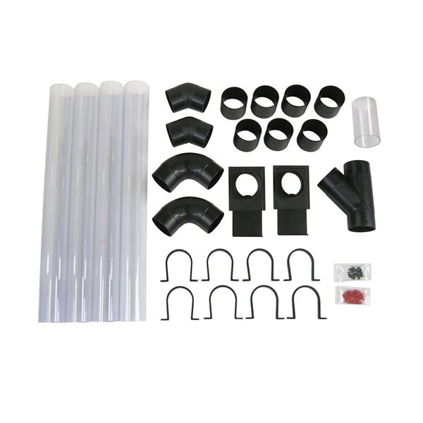 King Canada 27-Piece 4-in dust collection hook-up system