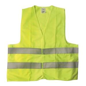 First Aid Central 3-Pack Traffic Safety Vest with 2 ft Reflective Strips