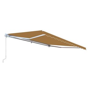 ALEKO Retractable 12' X 10' Patio Awning Sand