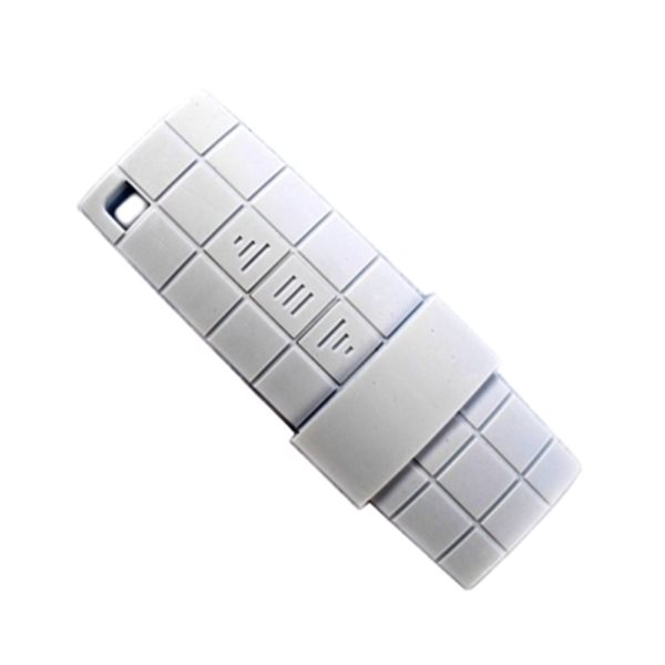 ALEKO Black Frame  Motorized Retractable Patio Canopy Awning 12'x10' Grey/White