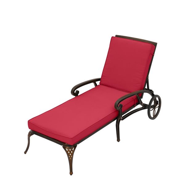 aluminum outdoor reclining chair