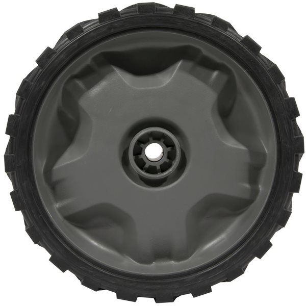 Roues De Rechange Tondeuse à Gazon Avant Et Arrière Caoutchouc Noir - 17,8cm 20,3cm 25,4cm