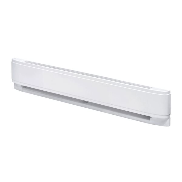 Plinthe chauffante à convecteur linéaire Dimplex, 40 po, 240/208 V, 1 500/1 125 W, blanc