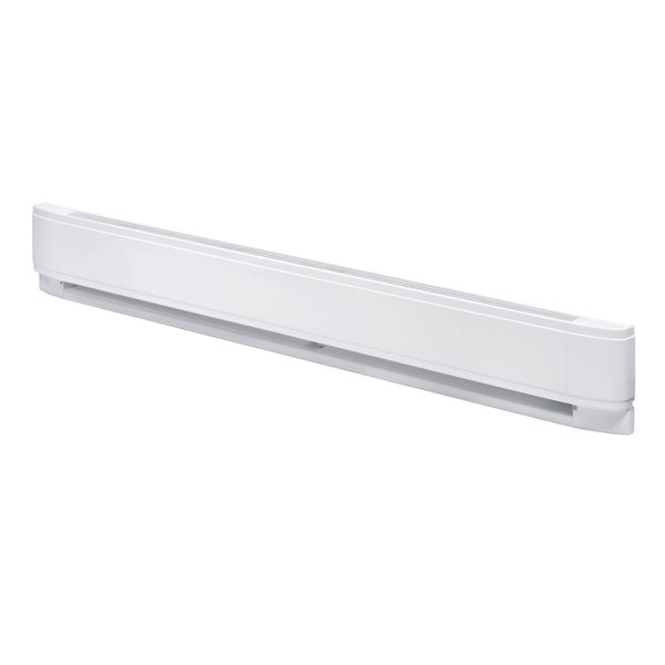 Plinthe chauffante à convecteur linéaire Dimplex, 50 po, 240/208 V, 2 000/1 500 W, blanc