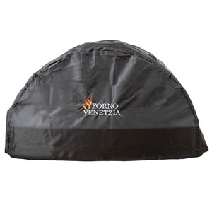 Forno Venetzia Torino Black Polyester Outdoor Pizza Oven Cover - Countertop Model