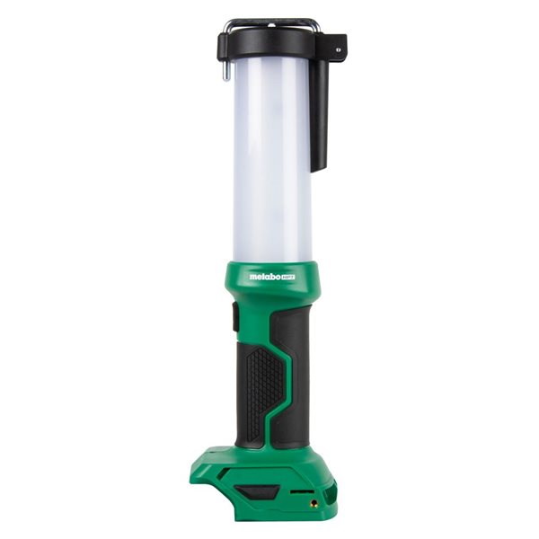 Lampe de chantier à DEL de 750 lumens sans fil MultiVolt 18 V Metabo HPT sans fil, outil seul