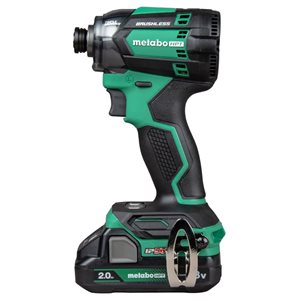 Metabo HPT 18 V 3-Piece Cordless Hammer Impact Driver Kit with 2.00Ah and Hard Case