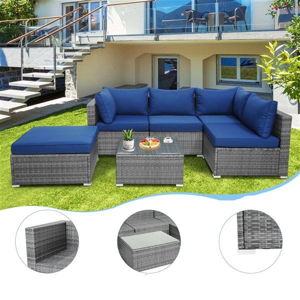 Costway 6 piece patio furniture sale