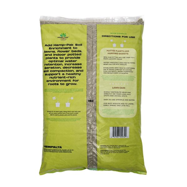 Amendement de sol tout usage Hemp-Pak™ - 15L