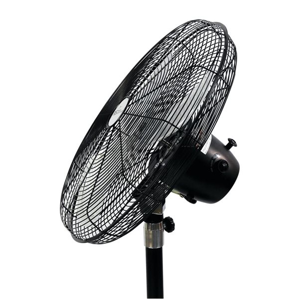 Royal Sovereign 20-in 3-Speed Indoor High Velocity Oscillating Pedestal Fan - 4650 CFM