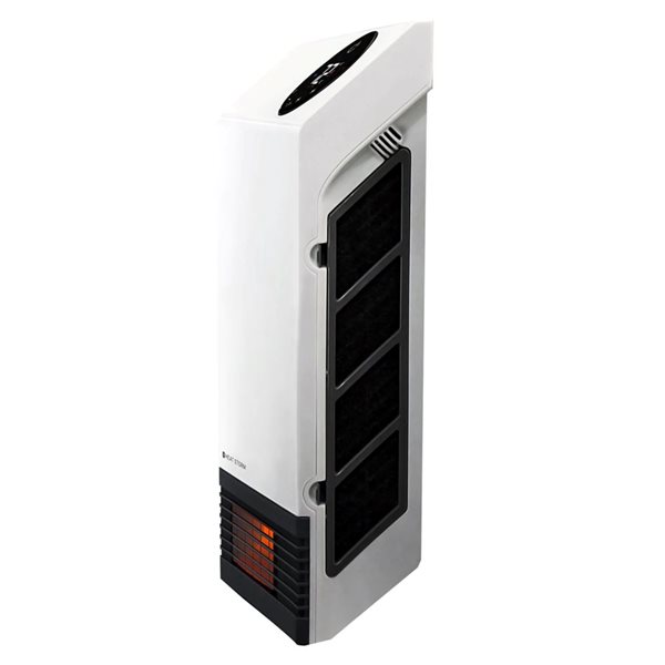 Heat Storm 1000 W Wall Mount Electronic Wi-Fi Cool-Touch Heater with Built-In Thermostat - 3 Heat Settings