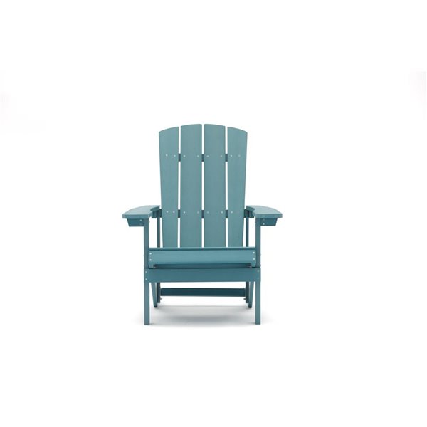 Tanfly Teal Adirondack Chair